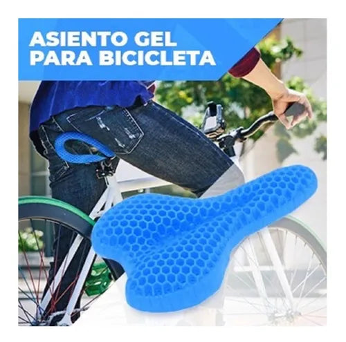 GelBike Pro® – Cojín ortopédico en gel para bicicleta 🚴♂️ Adiós al dolor al pedalear. Pocas unidades!