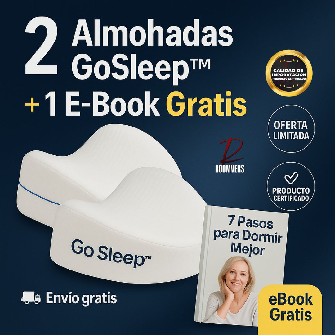 GoSleep™: El secreto para mejorar y dormir sin dolor.