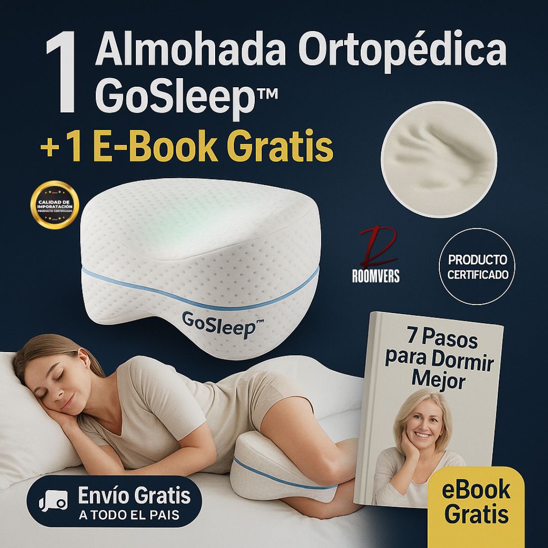 GoSleep™: El secreto para mejorar y dormir sin dolor.