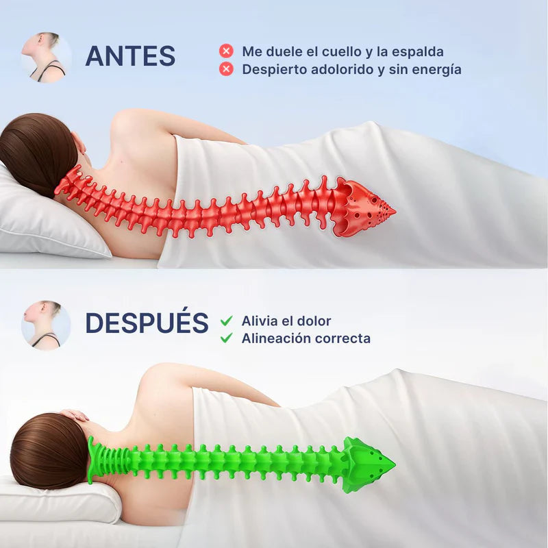 2X1 OrthoSleep™- Almohada Ortopédica de Soporte Ergonómico y Alivio Cervical