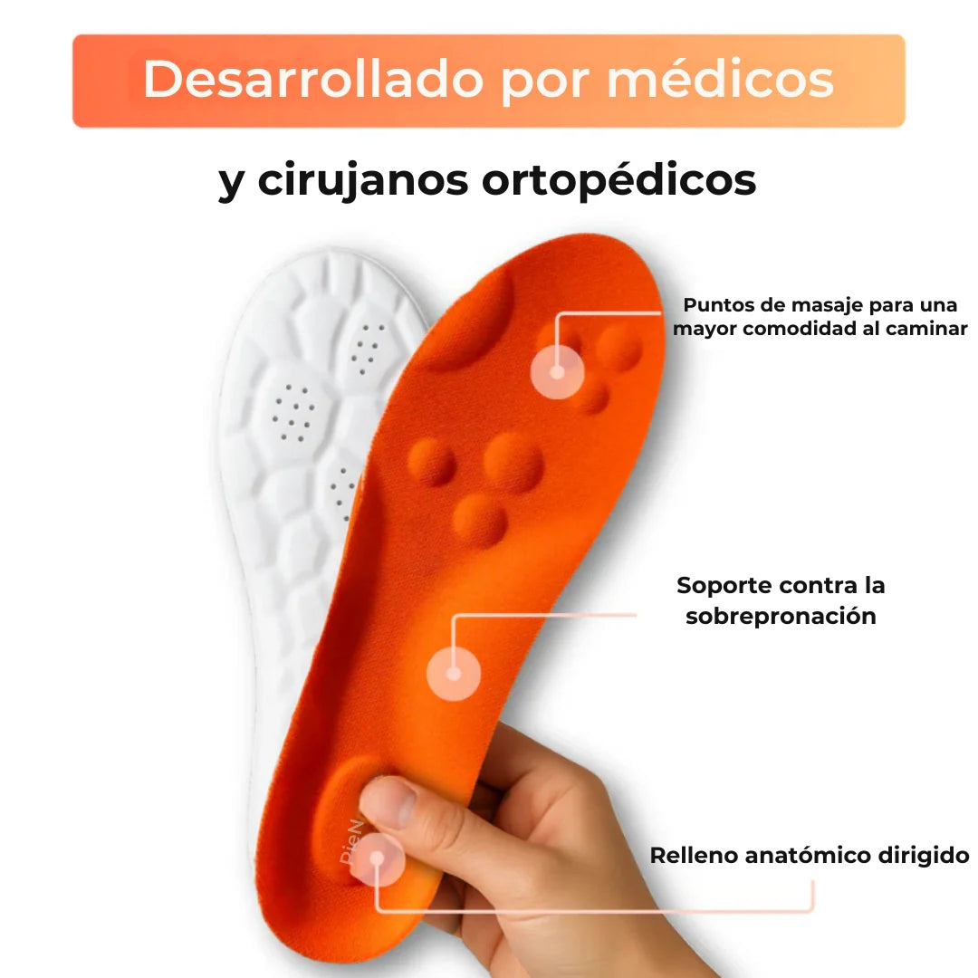 Plantillas PieNube™ - Camina en las nubes