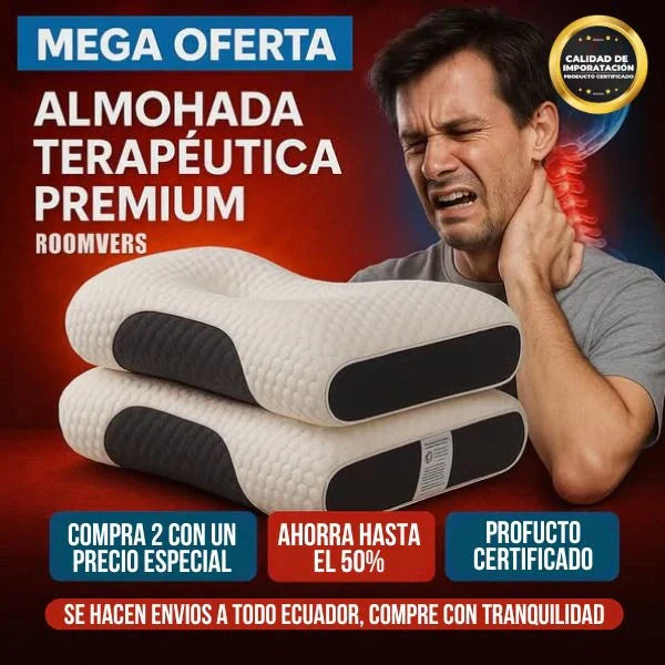 ALMOHADA ORTOPÉDICA 3D PREMIUM 💤