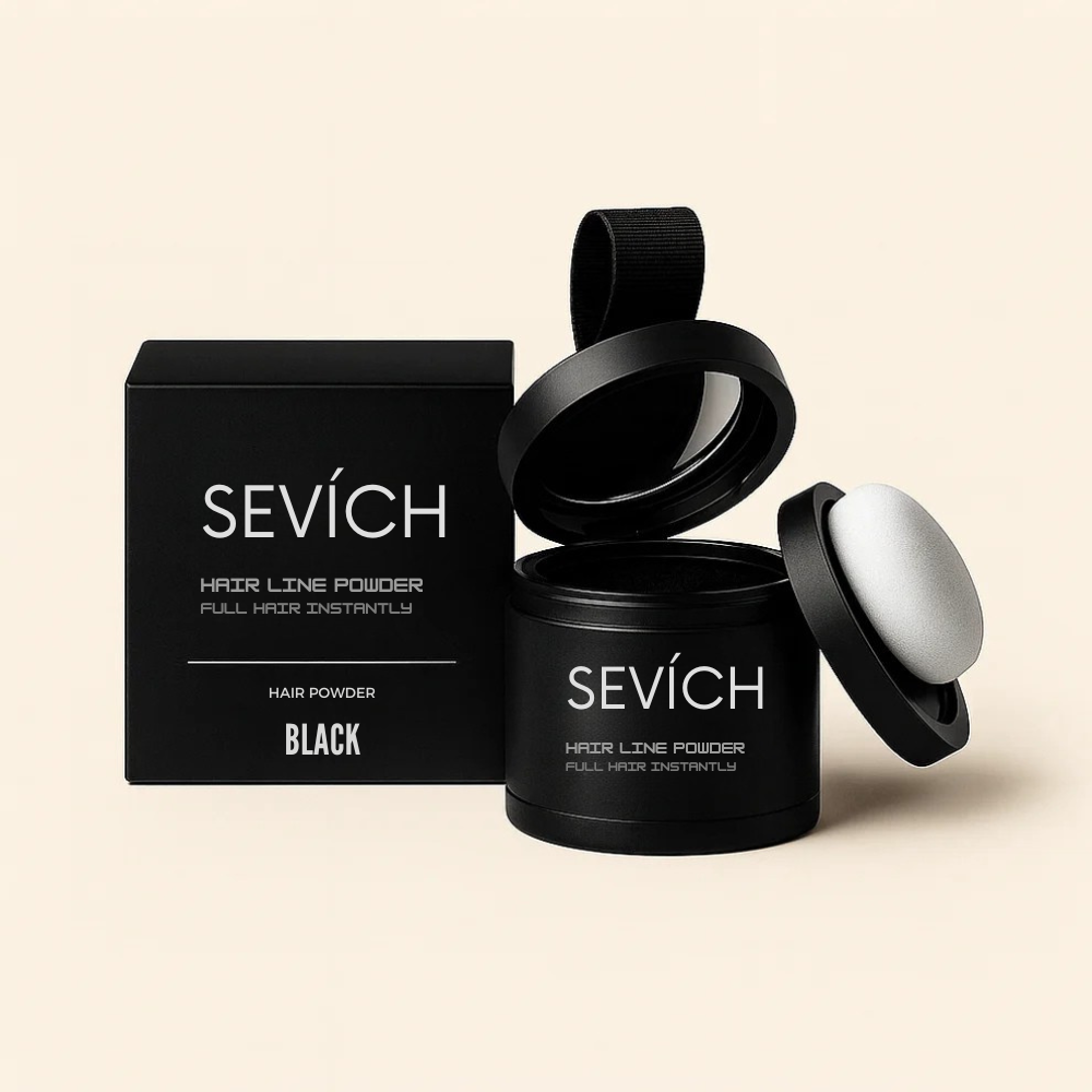 SEVICH Hair Line Powder – Cobertura Rápida de Raíces & Falencias Capilares