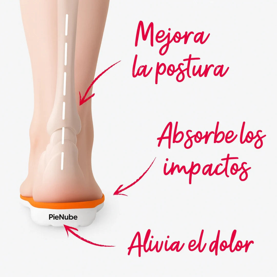 Plantillas PieNube™ - Camina en las nubes