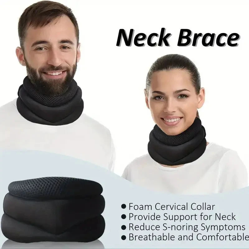 Adjustable Neck Brace for Cervical Support - Posture Corrector & Forward Head Support Collar for Forward Head