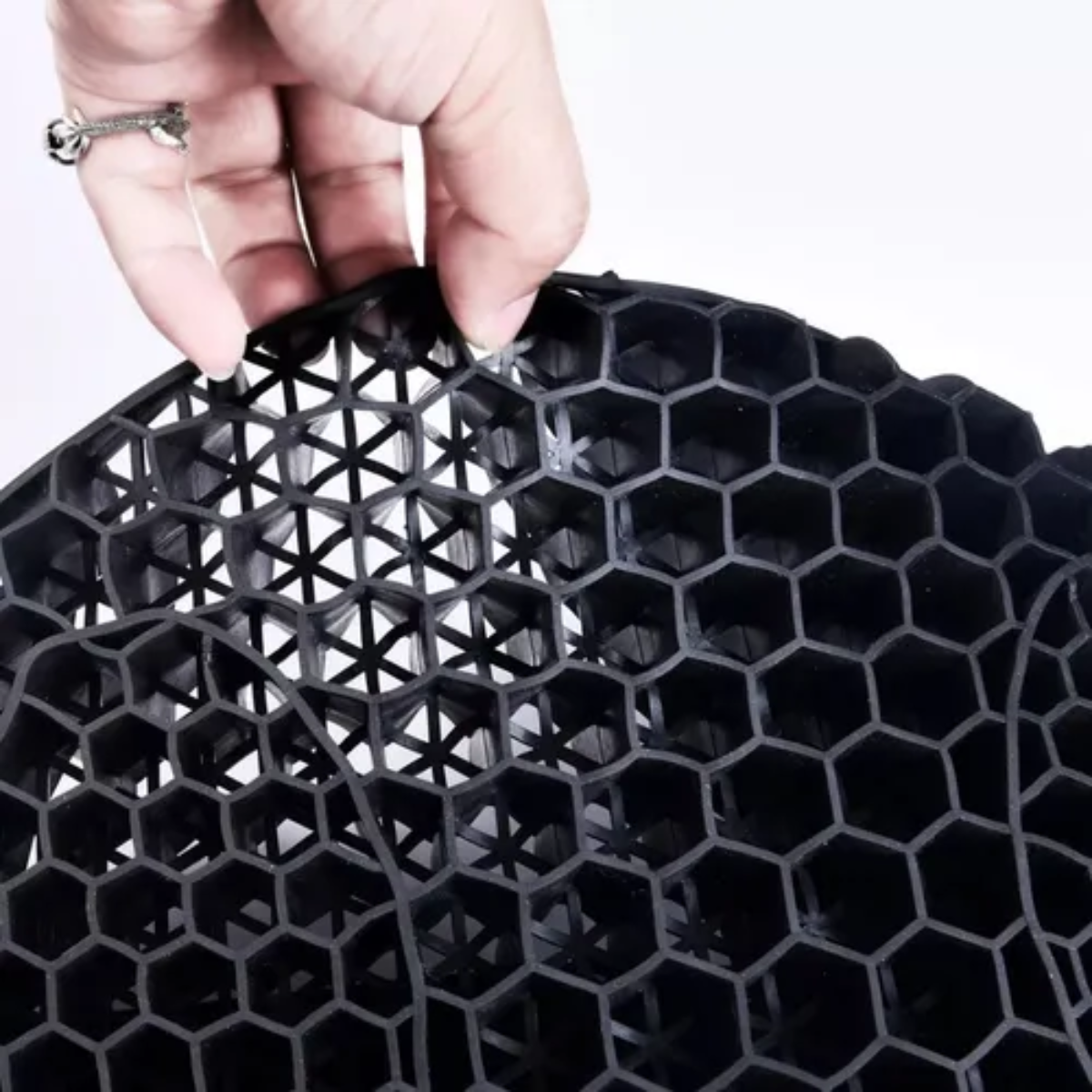 Cojín Ergonómico para Moto de Gel Frio 🛵 Mejora el Dolor de Espalda y Cóccix  🏍️