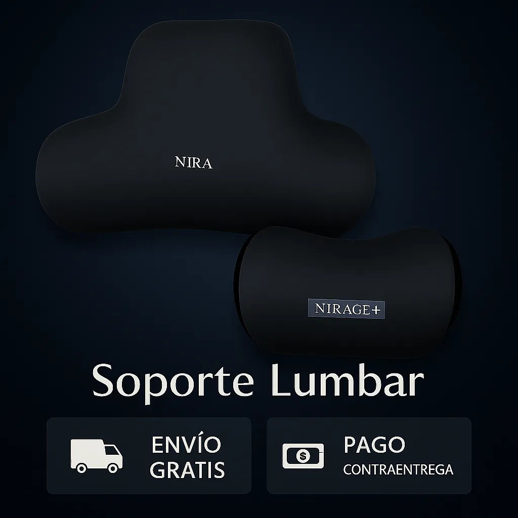 Soporte Lumbar Ergonómico para Viajar